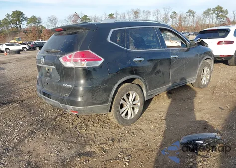 2015 Nissan Rogue Sv из США, поврежденный, VIN KNMAT2MV0FP542664